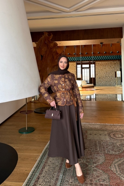 Cennet Ceket Kahverengi