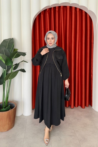 Şüheda Elbise Siyah