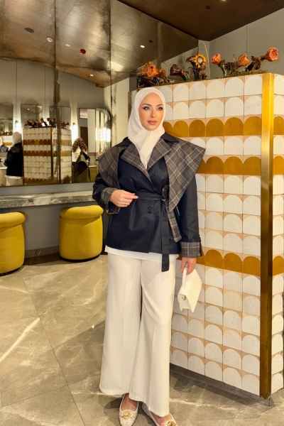 Talya Ceket Lacivert