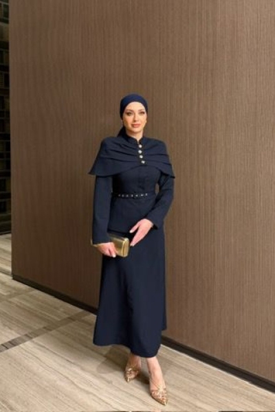 Zeliha Etekli Takım Lacivert