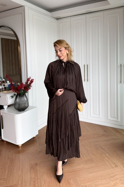 Zeynep Etek Takım Acı Kahve