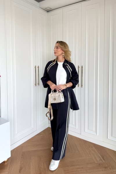 Asiye Takım Lacivert