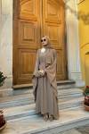 BTK AYRİS ABAYA 7171 vizon