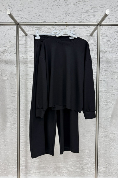 Ezel Pantolon Takım Siyah